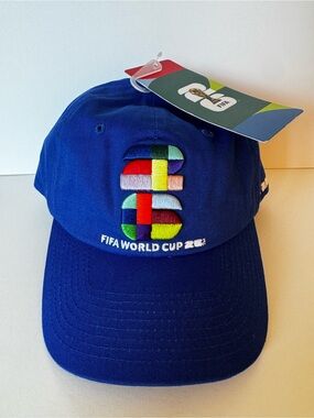 FIFA World Cup Kids Royal Blue Logo Cap NWT